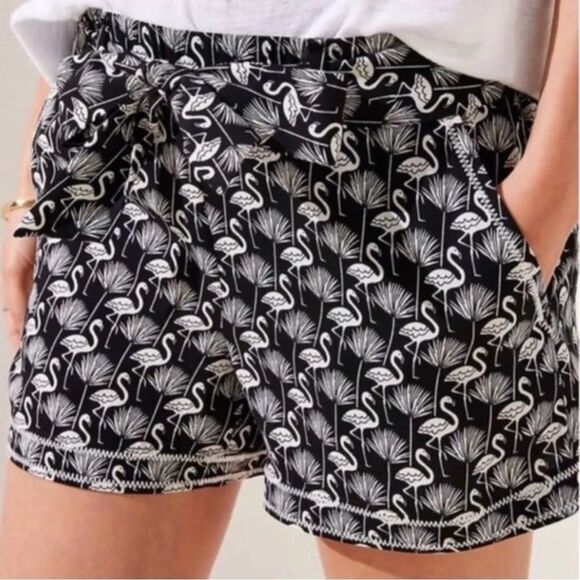 LOFT‎ NWOT Flamingo Short - Picture 1 of 8